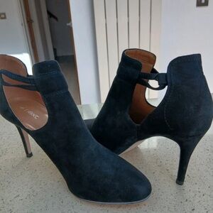 Next Elegant Black Heeled Boots